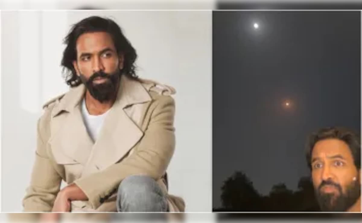 Vishnu Manchu Shares Missile Visuals From Dubai: "Loud Interceptions Shook Our Home"