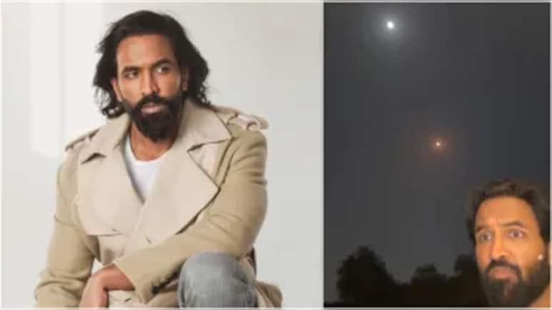 Vishnu Manchu Shares Missile Visuals From Dubai: "Loud Interceptions Shook Our Home"