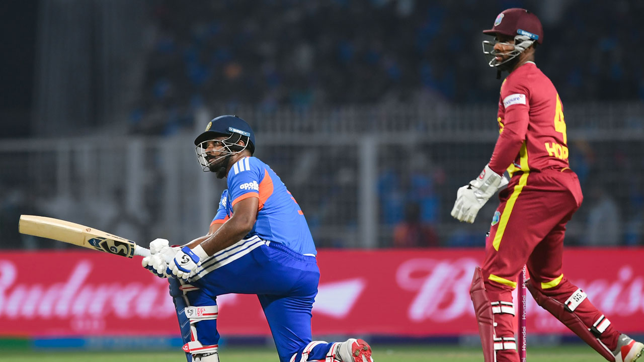 T20 World Cup: Samson 97 Not Out As India Script 'Record Chase', Enter Semis