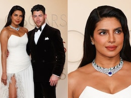 Priyanka Chopra Goes Custom Dior In A Thigh-Slit Gown For Oscars 2026 With Nick Jonas