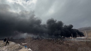 Health Emergency Fears Rise As Toxic Smog And Acid Rain Hit Tehran After Refinery Attack