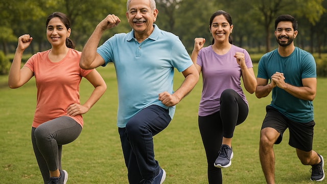 5 minutes of high-intensity exercise (image is for representation purposes only)