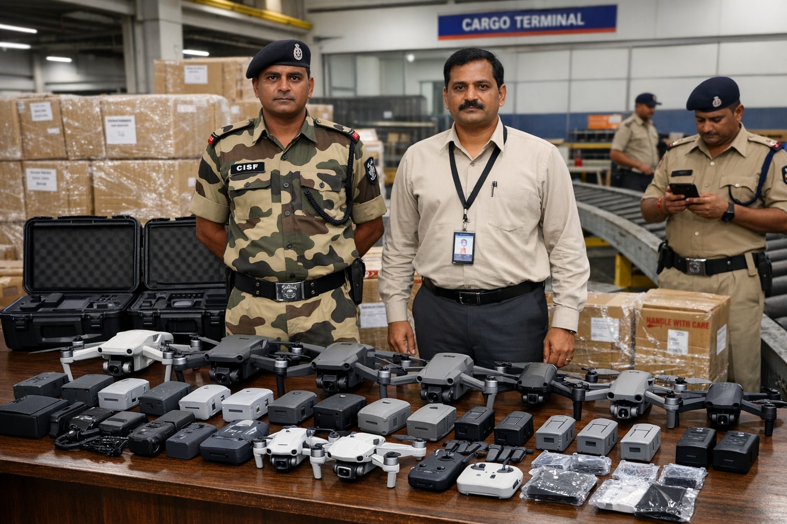 सिंगापुर से लाए गए 70 ड्रोन हैदराबाद में जब्त, क्या बिना इंपोर्ट क्लियरेंस के लाए गए? कस्टम कर रहा जांच