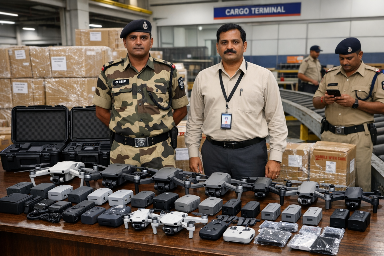 सिंगापुर से लाए गए 70 ड्रोन हैदराबाद में जब्त, क्या बिना इंपोर्ट क्लियरेंस के लाए गए? कस्टम कर रहा जांच