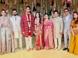 Arjun Tendulkar Saaniya Chandhok Wedding: शादी के बंधन में बंधे अर्जुन तेंदुलकर- सानिया चंडोक, देखें तस्वीरें