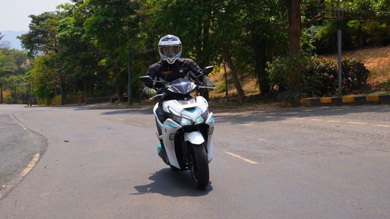 Yamaha Aerox E First Ride Review: Fun, Fast, But Half-Baked