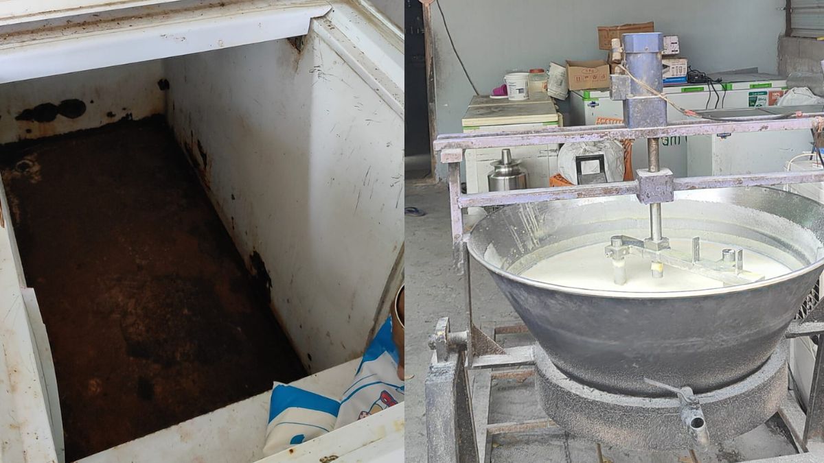 50 Litres Of Unhygienic Badam Milk, Kulfi Products Destroyed In Telangana Raid