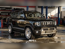 Upcoming Mahindra Vision S Dark Edition (Baby-Scorpio) Looks Stealthy In Rendering: Pics