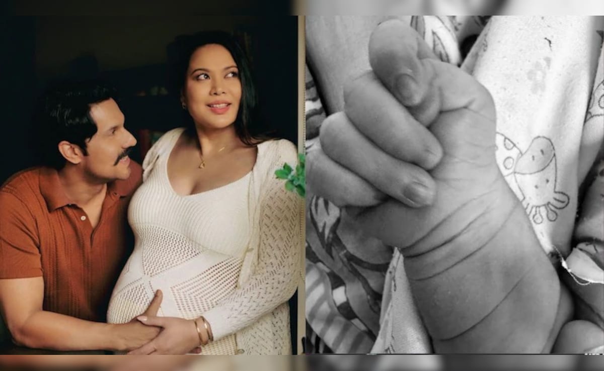 रणदीप हुड्डा-लिन लैशराम बने मम्मी-पापा, पोती को गोद में लेकर चहके दादा, फैंस को दिखाई बेटी की झलक