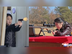 पहले राइफल, अब पिस्टल पर आजमाया हाथ.. नॉर्थ कोरिया में किम जोंग के बाद बेटी 'लेडी तानाशाह' बनने को तैयार