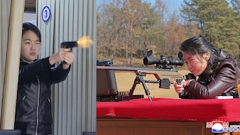 पहले राइफल, अब पिस्टल पर आजमाया हाथ.. नॉर्थ कोरिया में किम जोंग के बाद बेटी 'लेडी तानाशाह' बनने को तैयार