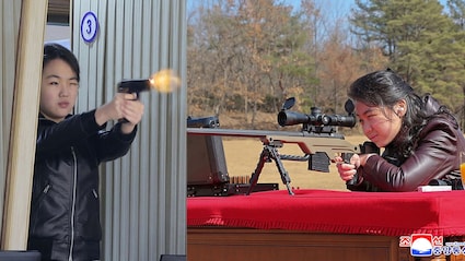 पहले राइफल, अब पिस्टल पर आजमाया हाथ.. नॉर्थ कोरिया में किम जोंग के बाद बेटी 'लेडी तानाशाह' बनने को तैयार