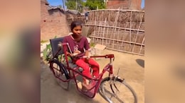 Specially-Abled Bihar Girl's School Struggle Sparks Outrage After Tricycle Breaks Down
