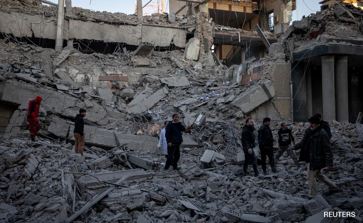 Iran Fires Missiles At Israel, Blasts Heard In Tehran As War Escalates