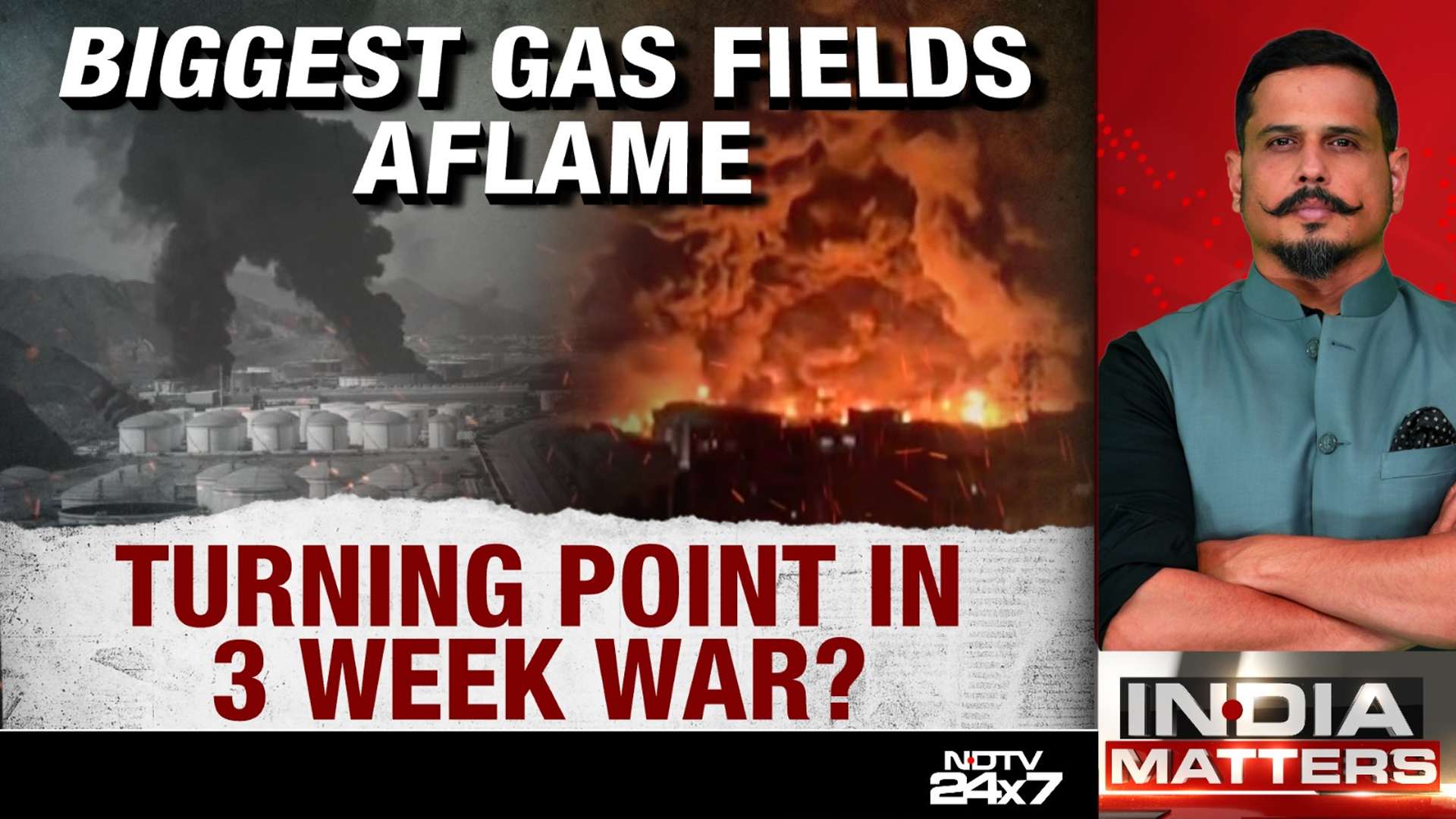Biggest Gas Fields Aflame: Turning Point In 3 Week War?