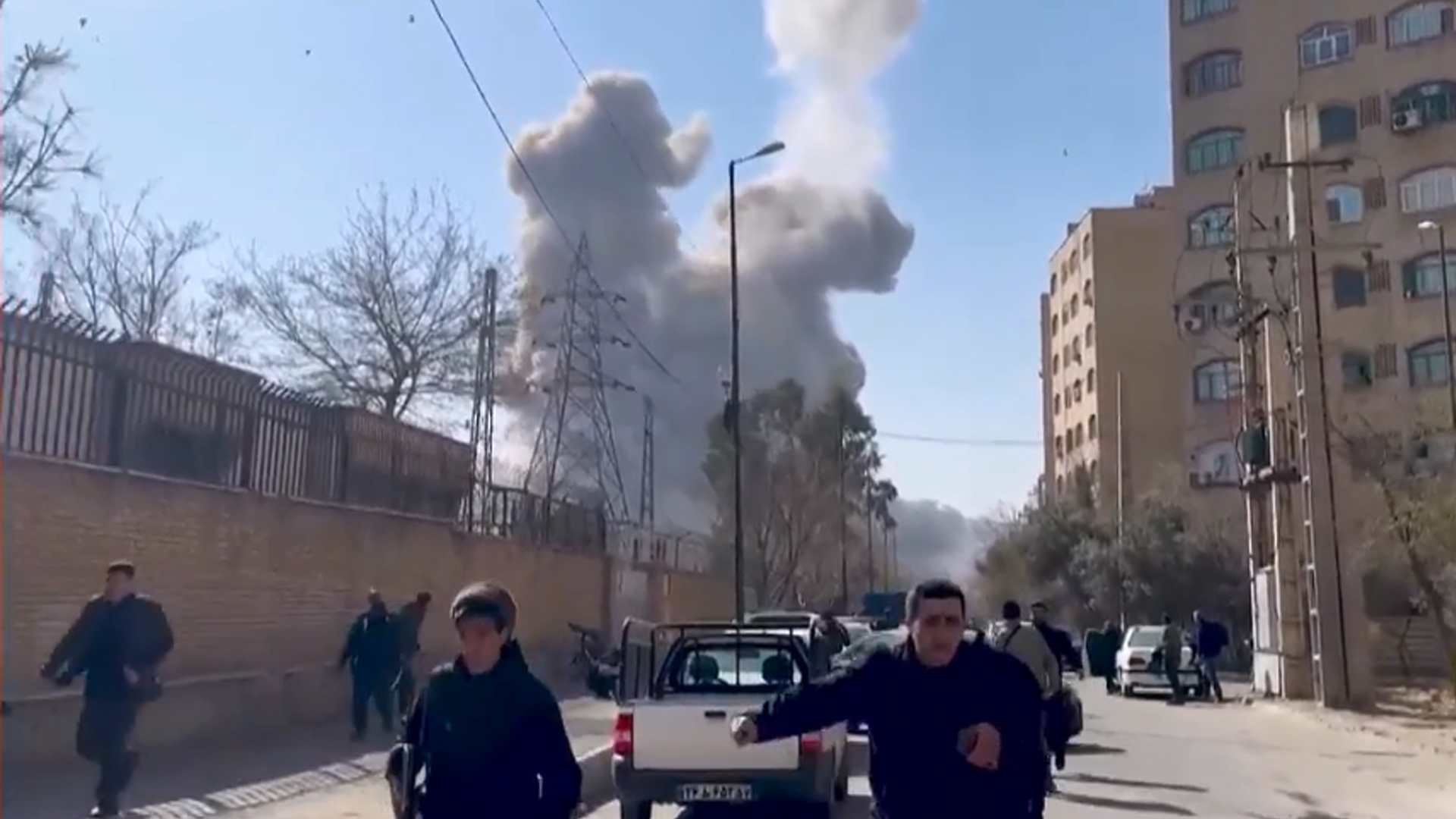 Panic in Tehran After Airstrikes Hit Residential Complex