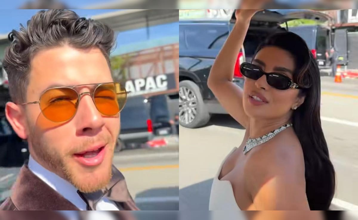 Viral Video: Nick Jonas Quips "Going To Playing Golf" Ahead Of Oscars Entry With Priyanka Chopra
