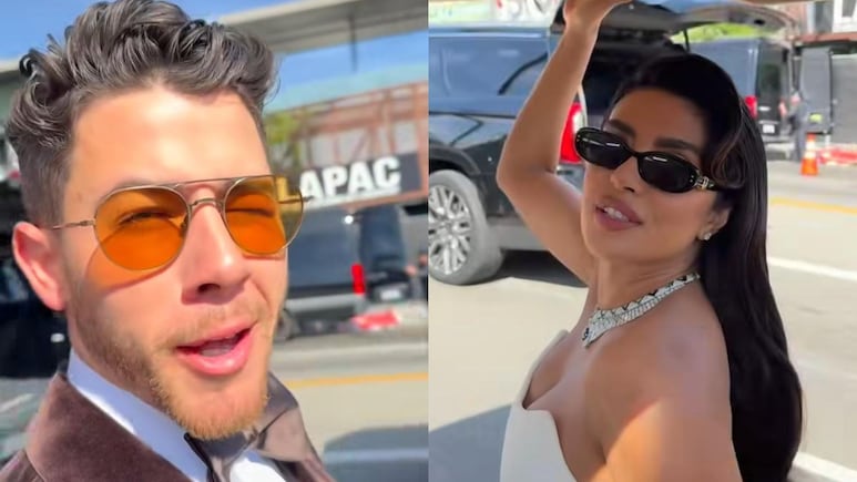 Viral Video: Nick Jonas Quips "Going To Playing Golf" Ahead Of Oscars Entry With Priyanka Chopra