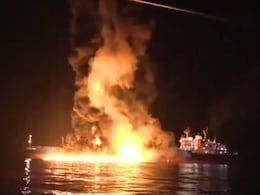 Video: Moment Iran Struck US-Owned Ship With Indian Sailors On Board