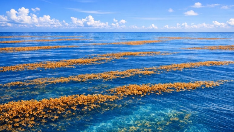 This Is Only Sea In The World With No Shore, Beaches Or Ports