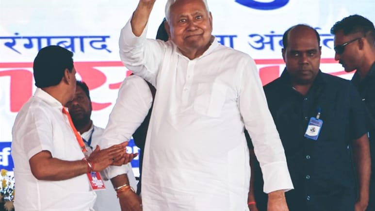 Nitish Kumar Elected Unopposed As JDU President For 5th Time