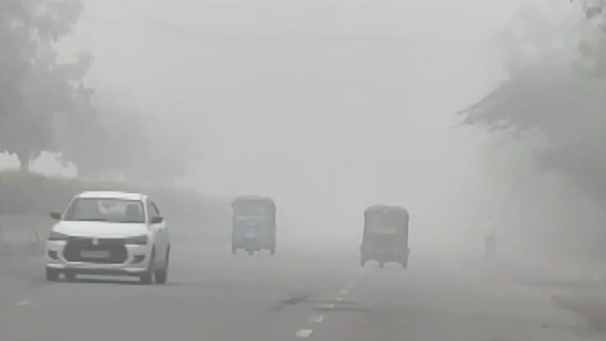 Delhi-NCR Sees Rare Fog Amid Spells Of Rain, Thunderstorms