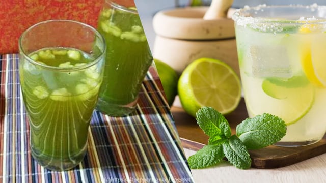 Nimbu paani and jaljeera are both hydrating summer drinks that provide health benefits