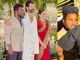 रश्मिका-विजय के वेडिंग रिसेप्शन में 'पुष्पा' के बाउंसरों ने दिया इस शख्स को धक्का, जूनियर एनटीआर से निकला कनेक्शन