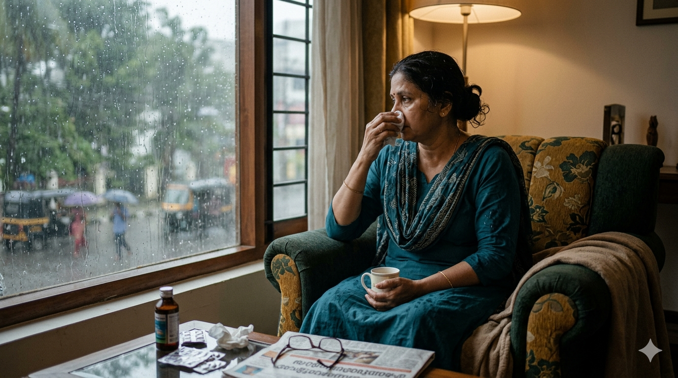 Delhi-NCR has witnessed sudden rains since last week, which can impact health