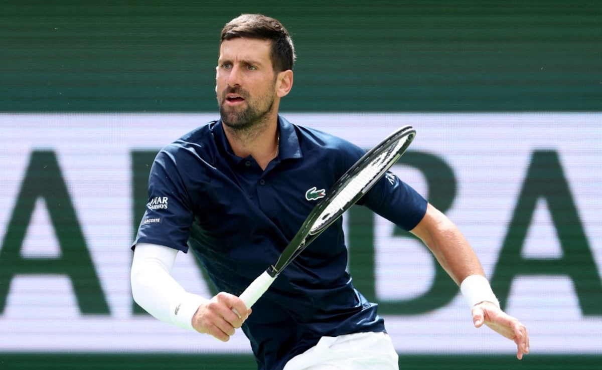 Novak Djokovic Edges Aleksandar Kovacevic To Reach Indian Wells Last 16