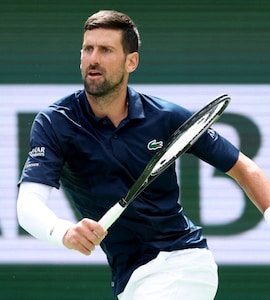 Novak Djokovic Edges Aleksandar Kovacevic To Reach Indian Wells Last 16