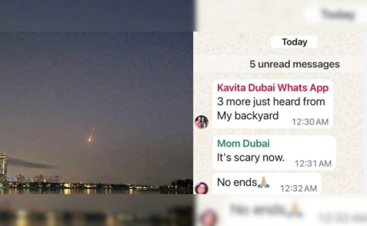 'अब तो बहुत डर लग रहा है' दुबई में धमाकों की आहट...मां का WhatsApp मैसेज पढ़ बेटा रह गया सन्न