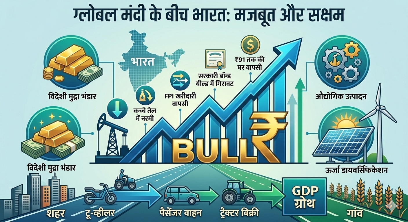 शेयर बाजार भरेगा रॉकेट-सी रफ्तार, रुपया चढ़कर जाएगा 91 के पार! निवेशकों को खुश कर देगी ये रिपोर्ट