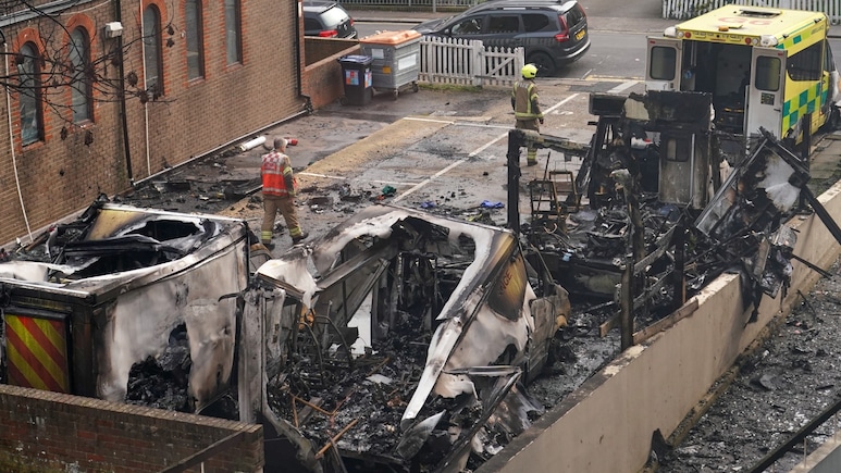 Jewish Ambulances Torched In London, Starmer Condemns 'Shocking' Antisemitic Attack