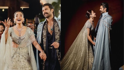 What Rashmika Mandanna-Vijay Deverakonda Wore For Their Sangeet