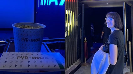 'Only In India': French Woman Amazed By Early-Morning Movie Meal Options