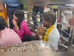 महाकाल के दर पर क्रिकेटर तिलक वर्मा, कहा- बाबा से वर्ल्ड कप जीतने की प्रार्थना की थी 