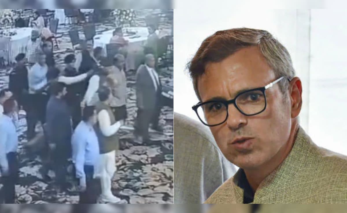 "My Father Had A Close Shave": Omar Abdullah After Firing At Wedding Event