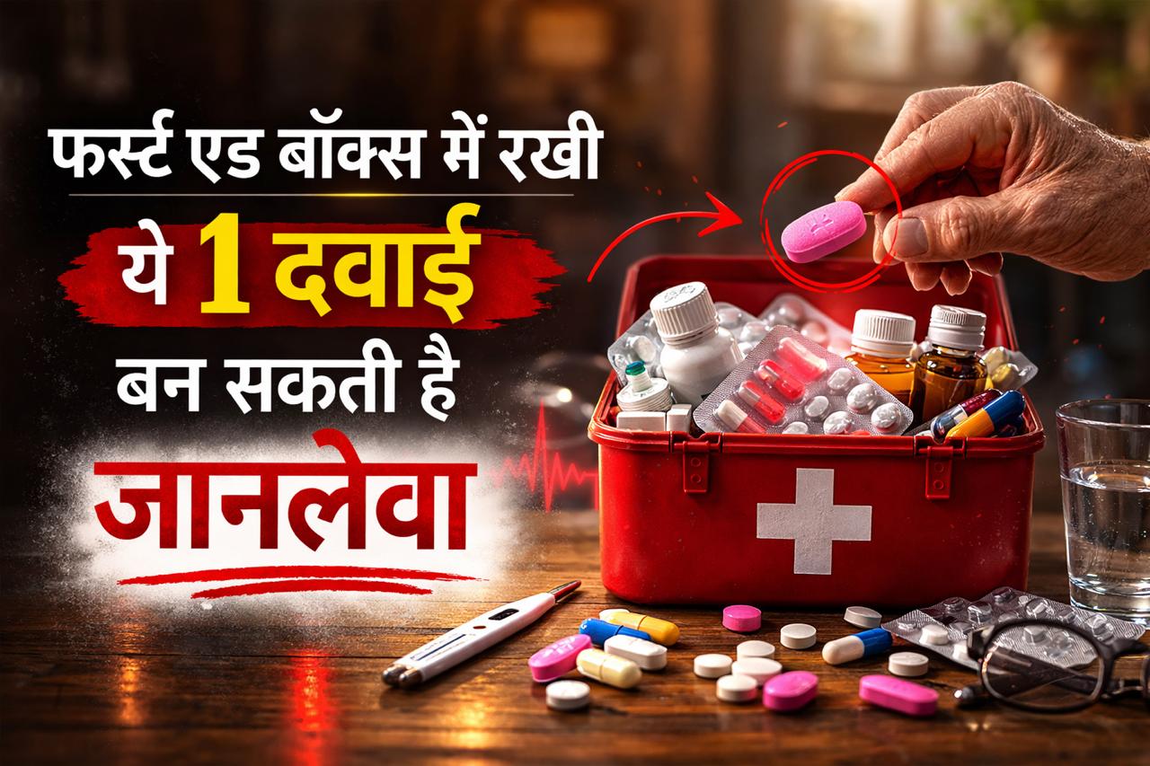 फर्स्ट एड बॉक्स में रखी ये 1 दवाई बन सकती है जानलेवा, डॉक्टर ने बताया दूरी बनाना क्यों है जरूरी!