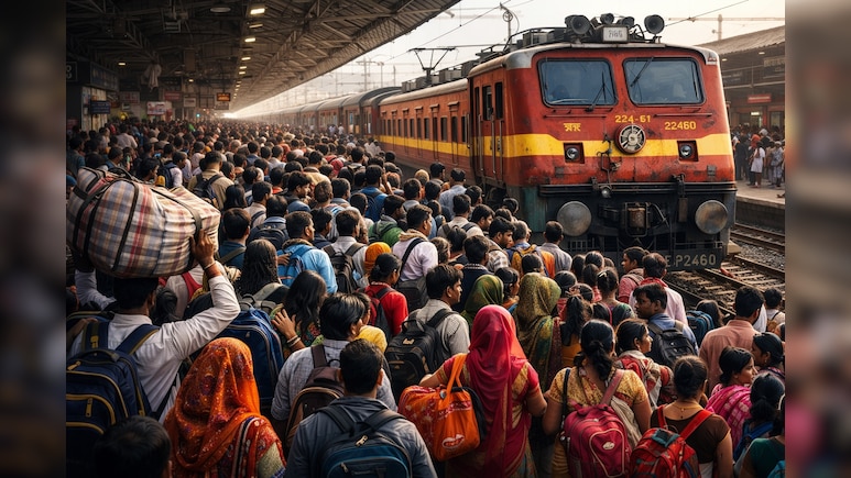 Indian Railway: होली से पहले भोपाल में रेल यात्रियों की उमड़ी भीड़, रेलवे ने किए विशेष इंतजाम