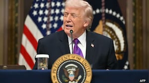 Donald Trump Urges Iran To Lay Down Arms, Claims Ongoing Destruction of Missiles