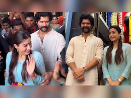 On 1-Month Wedding 'Anniversary', New Clip Of Rashmika Mandanna And Vijay Deverakonda's Temple Visit Goes Viral