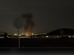 Video: Smoke, Fire As Iranian Drone Strikes Fuel Tank At Kuwait Airport