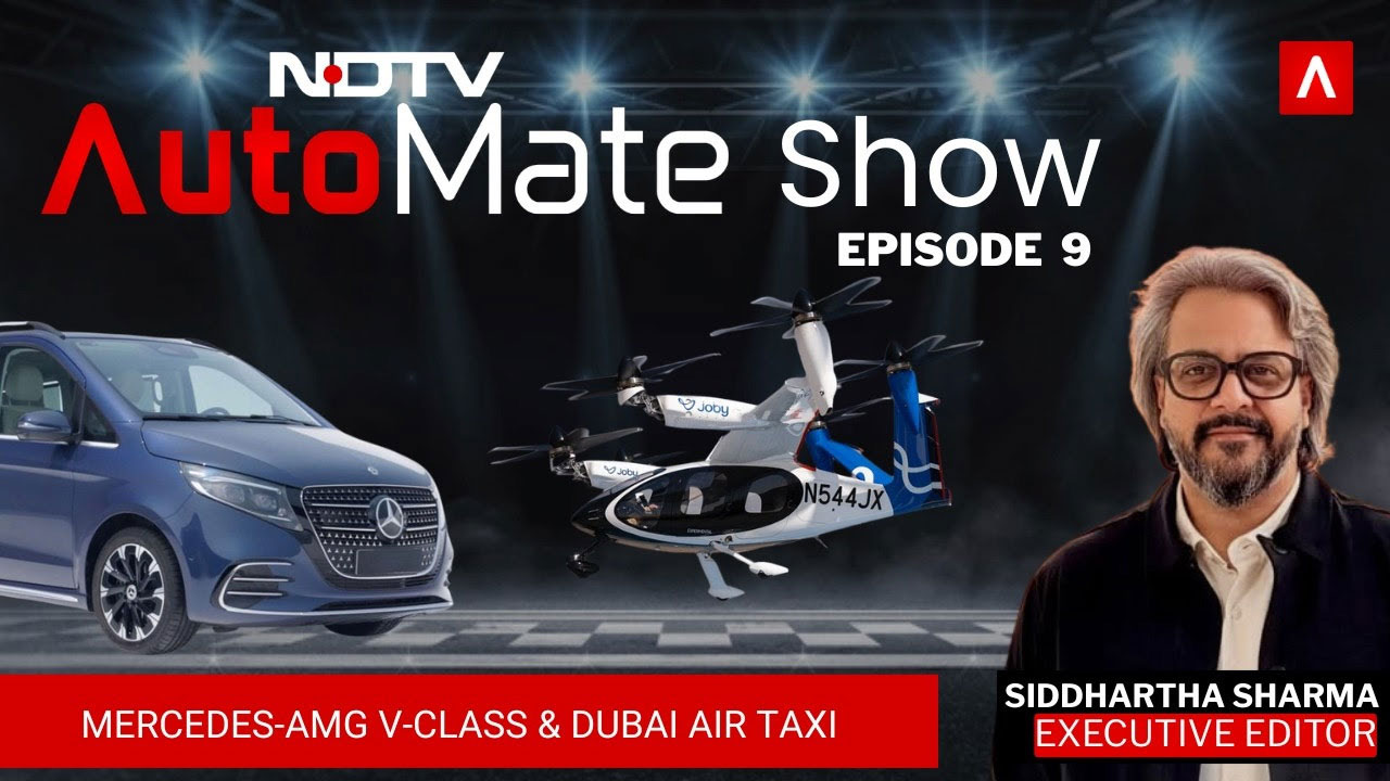 Dubai Flying Taxi, Mercedes V Class 2026 & Red Bull Moto Jam at BIC | NDTV AutoMate EP 9