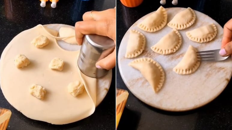 3 घंटे का काम 15 मिनट में! वायरल हुआ गुजिया बनाने का आसान तरीका, होली पर छा गया देसी जुगाड़