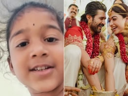 विजय रश्मिका के शादी में ना बुलाने पर नाराज हुई छोटी बच्ची, वीडियो शेयर कर पूछा सवाल तो एक्टर ने दिया रिएक्शन