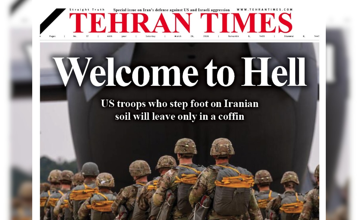 "Welcome To Hell": Iran Daily's "Coffin" Warning For Potential US Ground Invasion