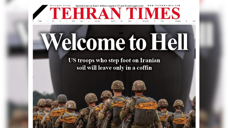 "Welcome To Hell": Iran Daily's "Coffin" Warning For Potential US Ground Invasion