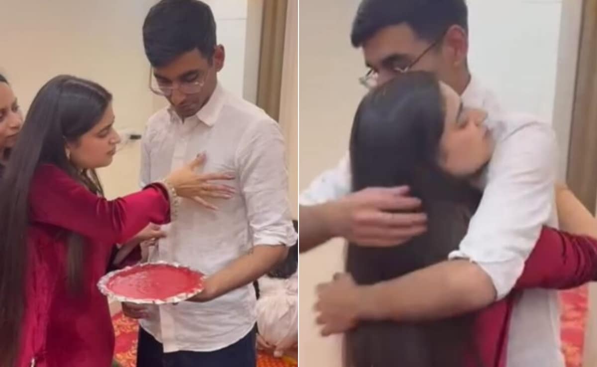 शादी से पहले बहन ने भाई को दिया ऐसा इमोशनल सरप्राइज, शर्ट पर छोड़े हाथों के निशान, देख रो पड़े लोग