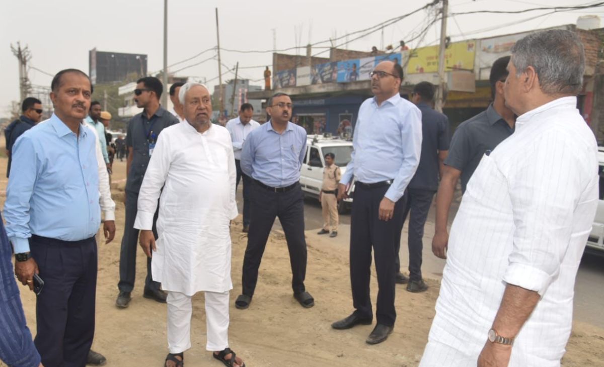 कुर्सी छोड़ने से पहले नीतीश का 'फिनिशिंग टच', पटना घाट और मालसलामी में विकास कार्यों का औचक निरीक्षण